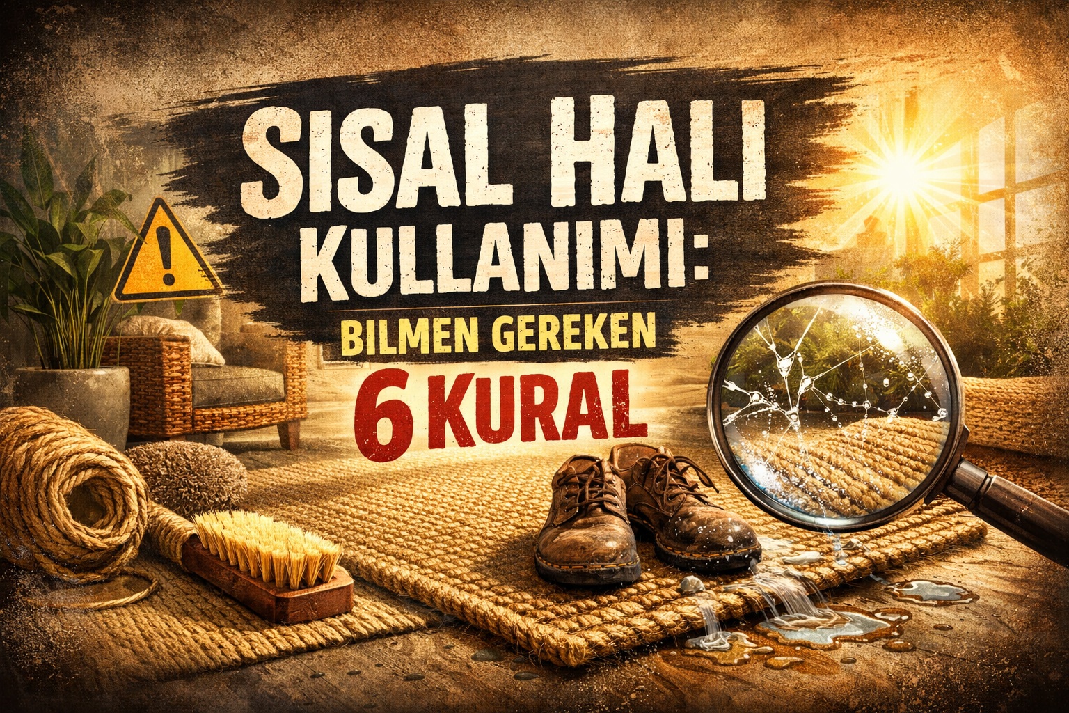Sisal Halı Kullanımı
